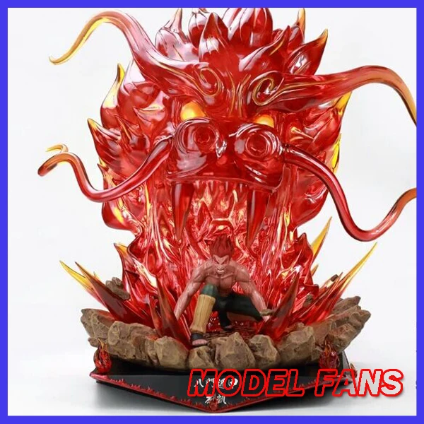 MODEL FANS IN-STOCK STR NARUTO Might Guy final battle ver GK resin made statue contain light for Collection