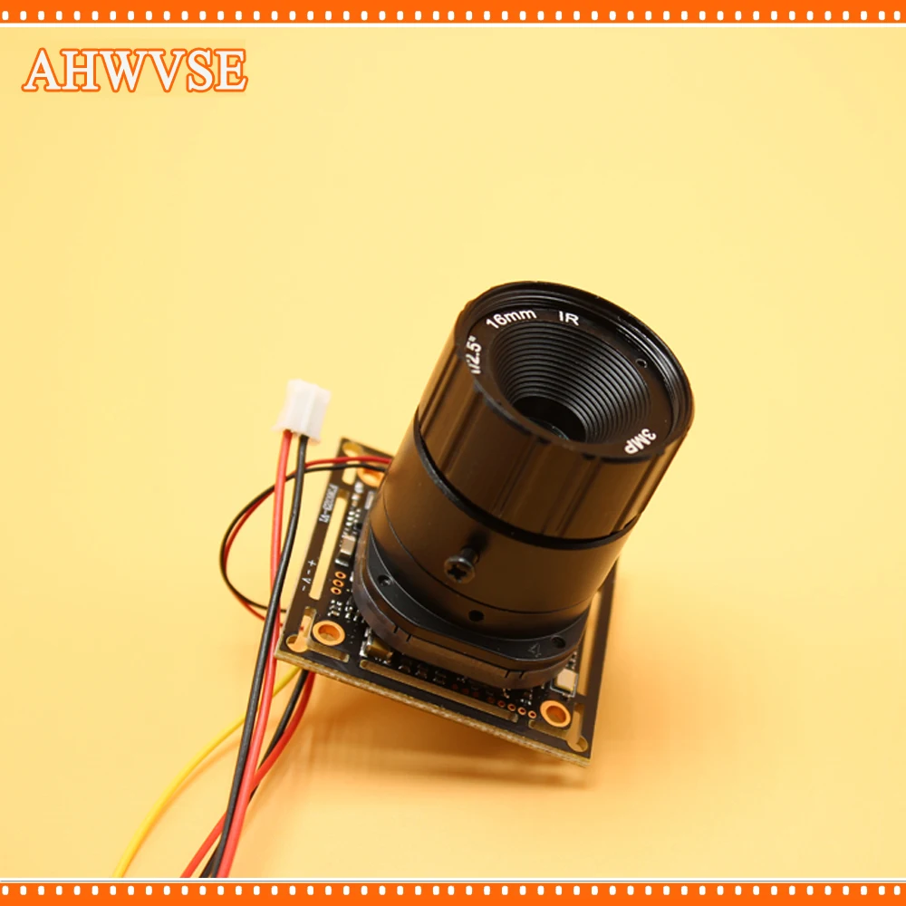 

AHWVSE HD Mini AHDH 1080P AHDM Camera Module Board 2MP 720P 1080P CCTV Security Camera with 16mm Lens
