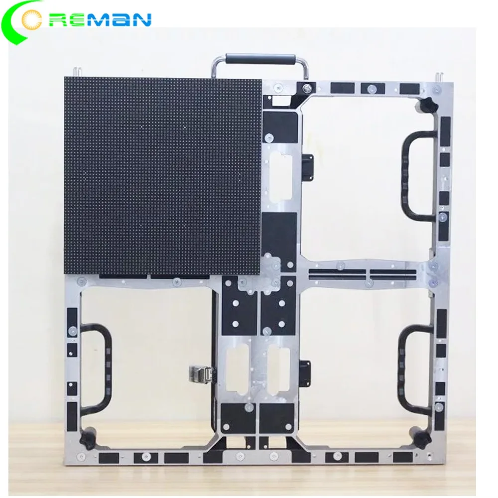 Комнатный, уличный, светодиодный видеостена p2.6 p2.97p3.91 p4.81 led cabine 500x500 мм, тонкий легкий вес 250x250 мм светодиодный модуль корпус рамы