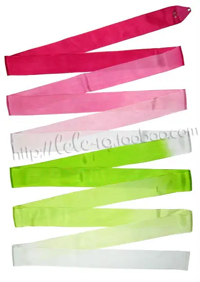 

Two Gradient color Rhythmic Gymnastics Ribbon