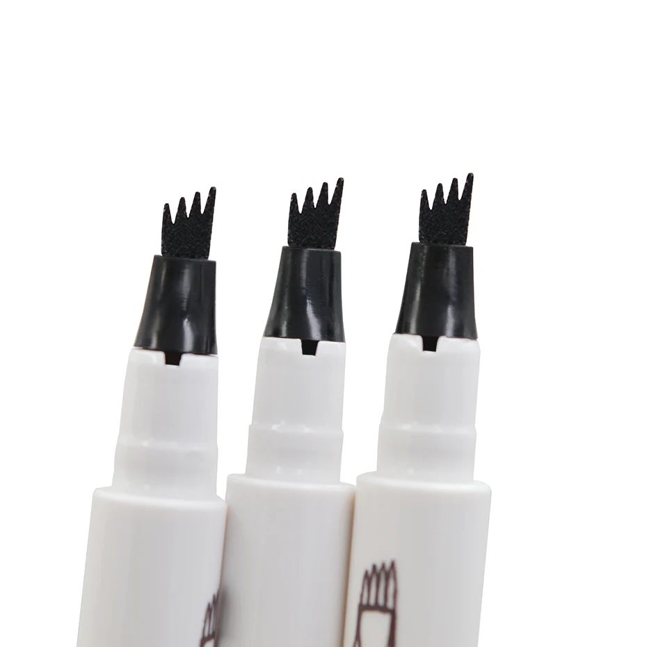 1 шт. карандаш для бровей водонепроницаемый вилка кончик женский профессиональный карандаш для бровей краска для бровей корейские косметические инструменты