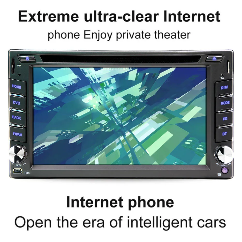 Clearance Android 9.1 2Din Universal Car DVD Player GPS Navigation In Dash Car Audio Stereo Multimedia MP5 Players Support Steering Wheel 2