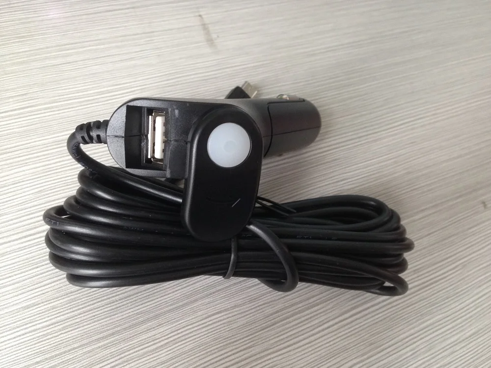 Автомобильное зарядное устройство Conkim с Micro USB 3 м 5 В 0805 А|charger for navigator|0805 miniadapter 5v |