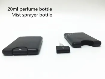 

Free Shipping 500pcs 20ml Plastic Square Mist Spray Perfume Bottle 2/3oz Fragrance Packaging Bottle Atomizer Wholesale