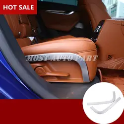 ABS внутреннее заднее сиденье боковая рамка накладка 2 шт для Maserati Levante 2016-2018