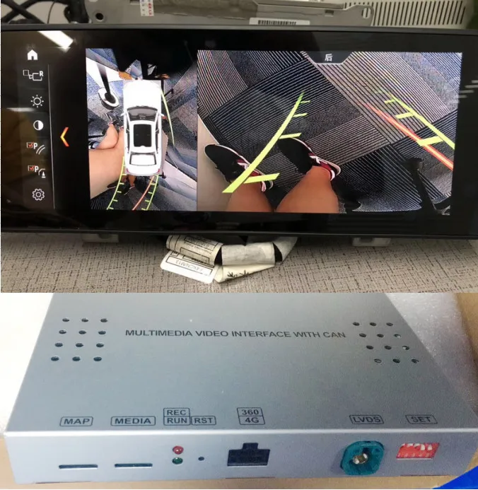После 2018 для BMW ID7 MGU платформа 360 градусов система объемного вида камеры 3D bird eye DVR