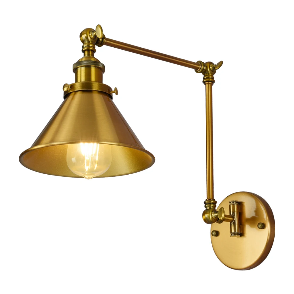 

Adjustable Long Swing Arm Wall Light Fixture Edison Retro Vintage Wall Lamp Loft Style Industrial Wall Sconce Appliques LED