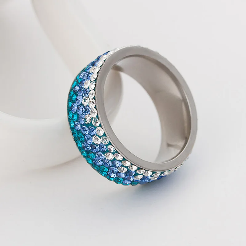 Кольцо из нержавеющей стали для женщин 6/7/8/9 # различные цвета|jewelry ring parts|ring jewelry