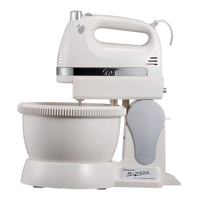 

Large Electric Egg Beater with Bucket Desktop Food Mixer Automatic Fast Milk Foamer Frother Blender Cooking Tool for Cake DIY