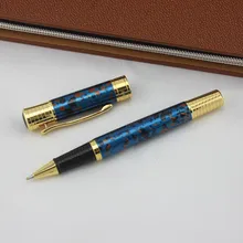 Шариковая ручка dika wen Высококачественная брендовая металлическая шариковая ручка Роскошные шариковые ручки для письма для офиса школьные принадлежности канцелярские принадлежности