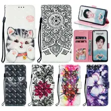 Чехол для телефона huawei P Smart Z P20 P30 Lite Honor 20 Pro 10i 20i 8S 8A 8X 8C V20 Роскошный кошелек с отделением для карт DP02D