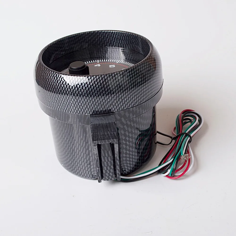 DRAGON GAUGE 3.75 Inch 95mm Tachometer for Single Color LED Meter 3 3/4\