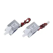 Микро Электрический электромагнитный клапан N/C нормально закрытый 6V 12V 24V провода Газ Вода контроль воздуха