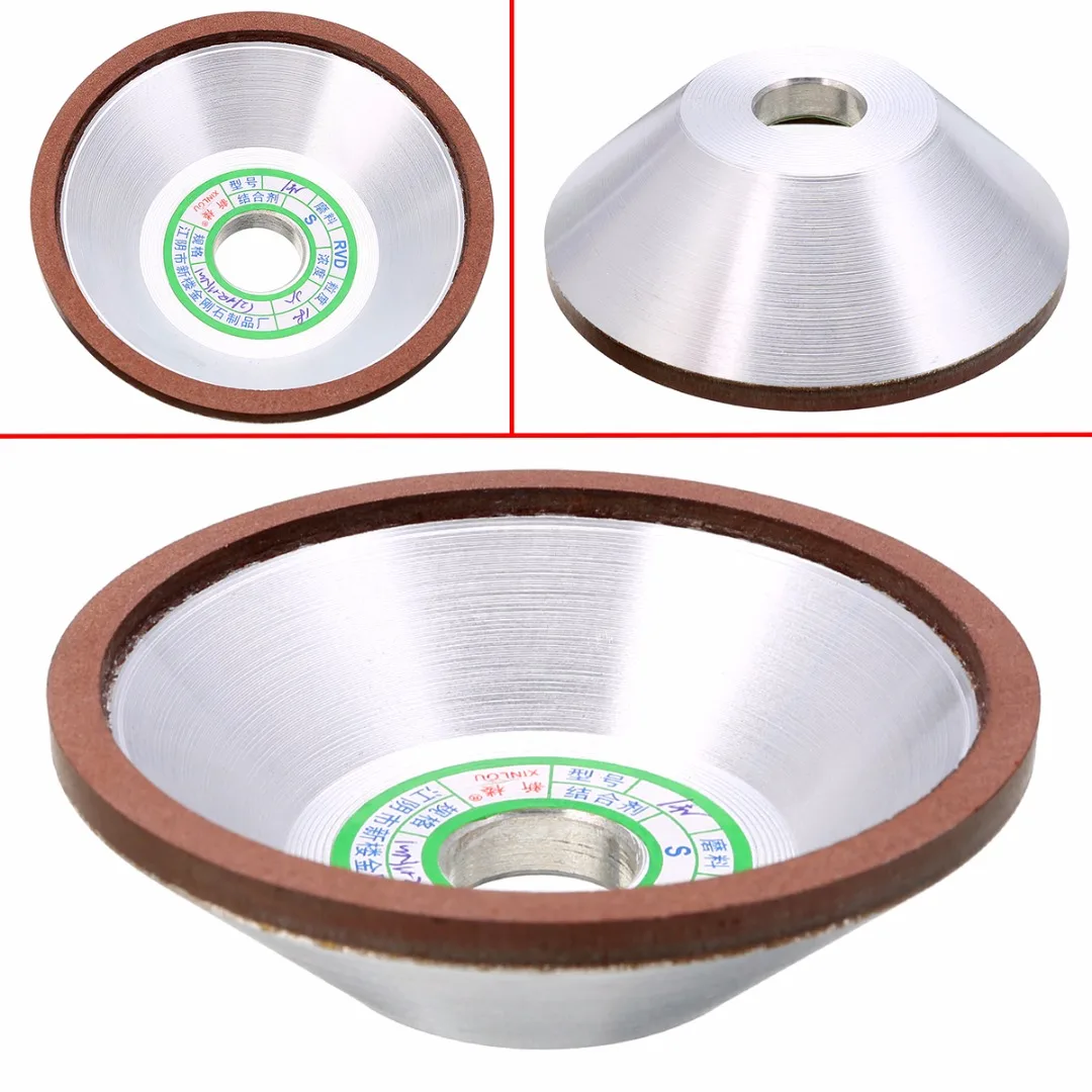 100mm Diamond Grinding Grinder Cup Wheel 180 Grit Cutter for Metal Carbide Tool Cast Iron