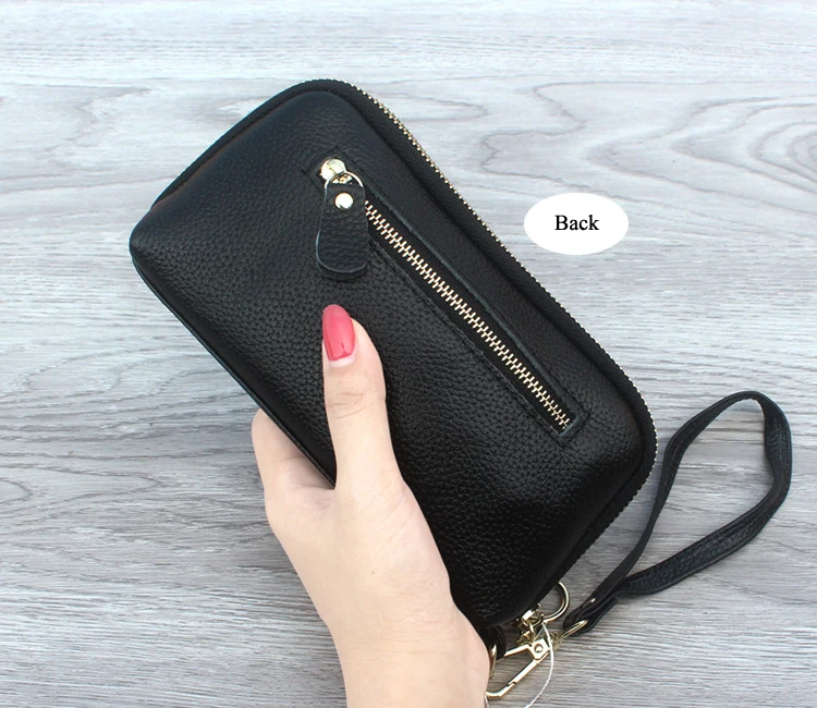 Women genuine leather wallet 25
