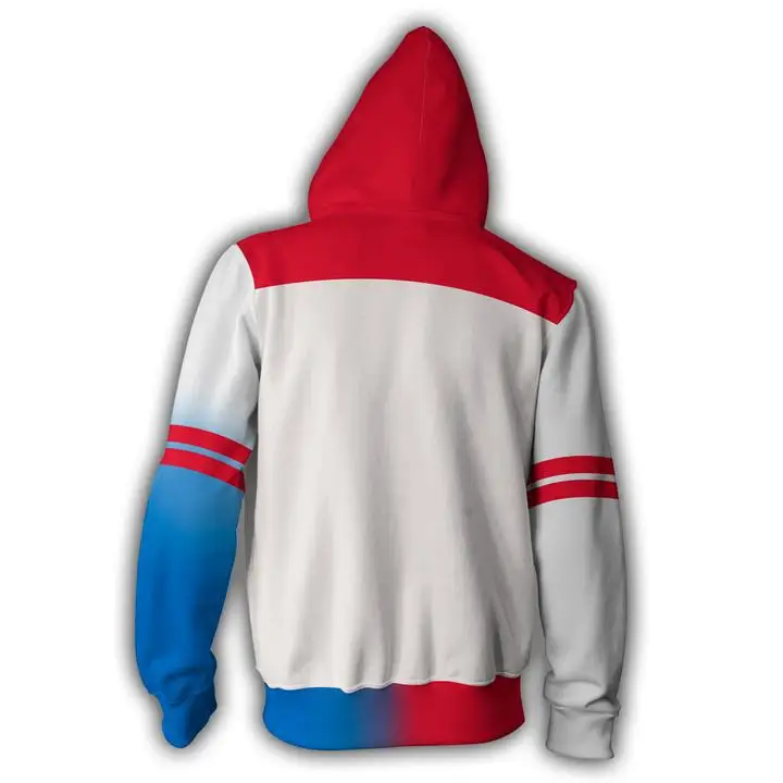 DC Comics Suicide Squad Harley Quinn Cosplay Hoodies Costumes Men Women Spring Jacket Sweatshirt Ou