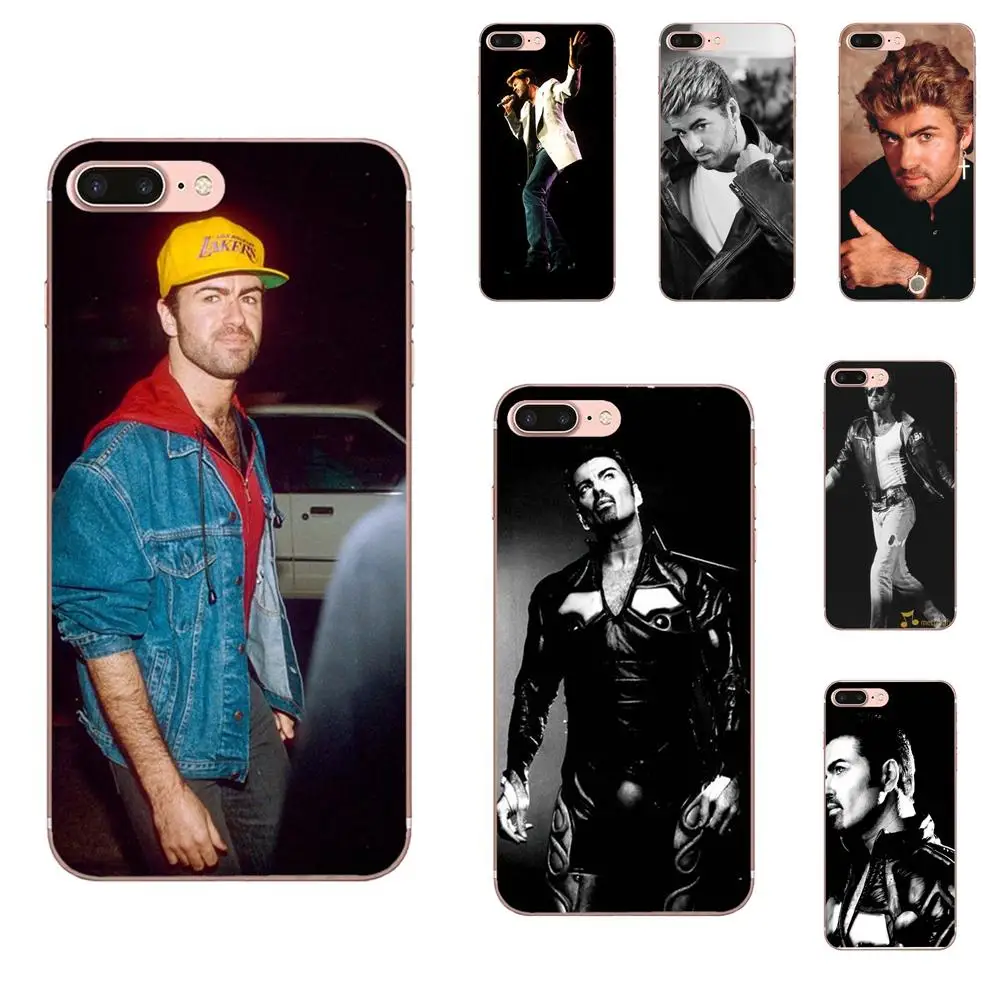 

For Huawei Honor Mate 7 7A 8 9 10 20 V8 V9 V10 G Lite Play Mini Pro P Smart New Case Black Phone George Michael Handsome Singer