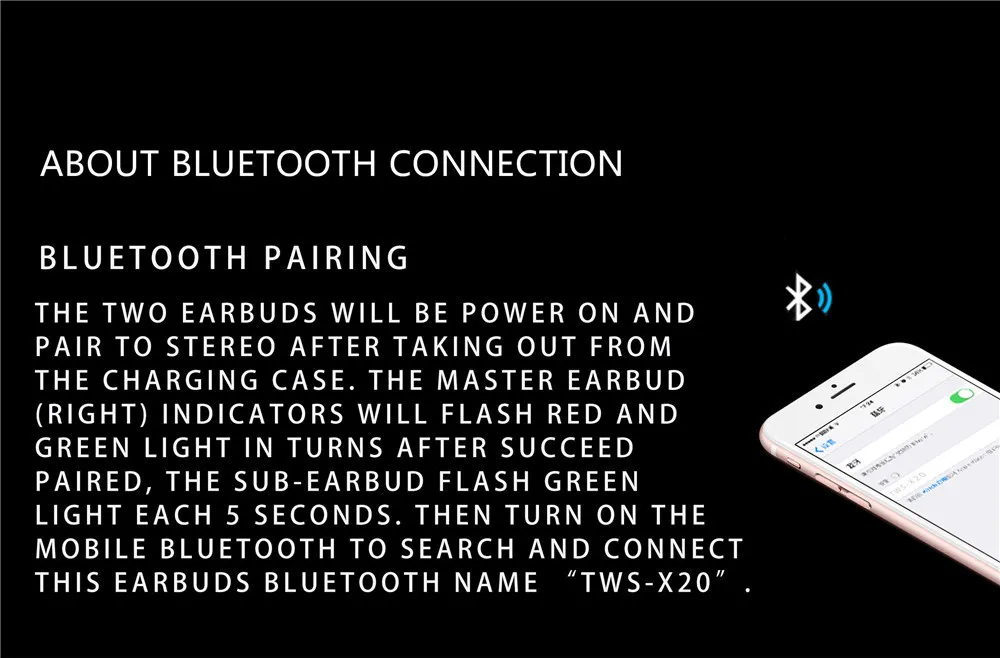 TWS True Wireless Mini Earbuds Headset Bluetooth 5.0 Earphones (18)