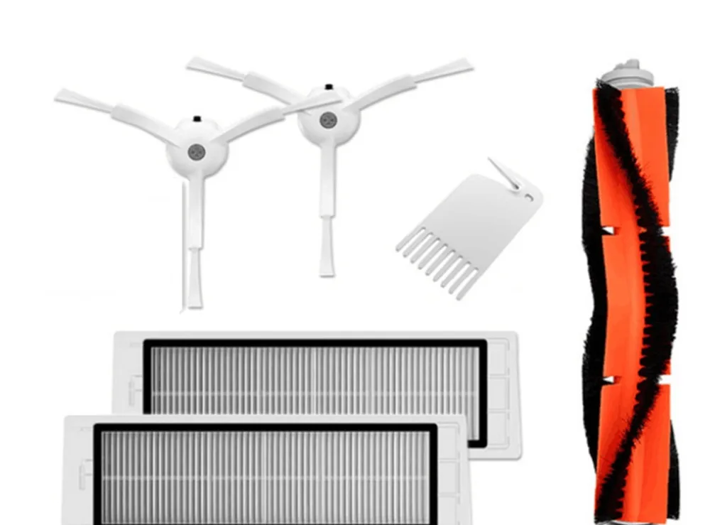 

JY16 Original packaging Part Pack Xiaomi Robot Vacuum Cleaner 2 roborock Spare Parts Kits Side Brushes HEPA Filter Roller brush