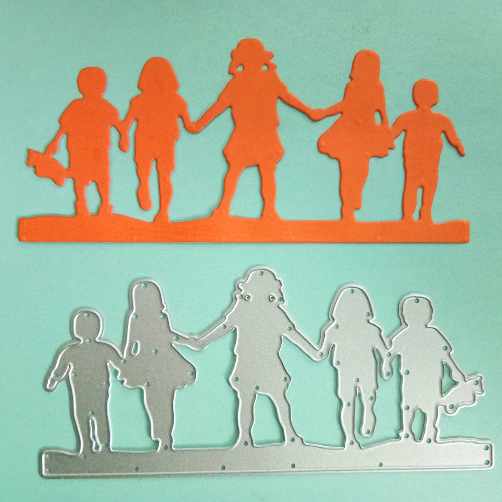 

Estel Girls and boys Metal Cutting Dies Stencils for Scrapbooking Card Making 2019 New Arrival Etched Embossing Die Cuts