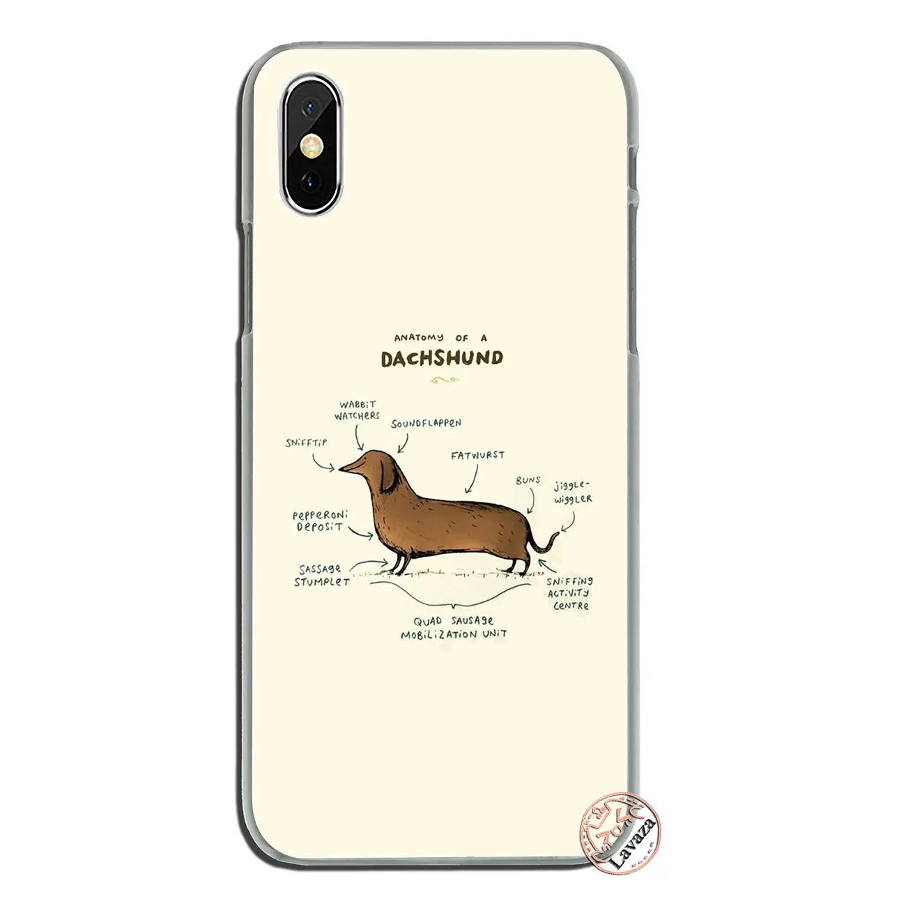 Твердый чехол для телефона Lavaza Dachshund dog Для iPhone XR X XS 11 Pro Max 10 7 8 6 6S 5 5S SE 4 4S - Цвет: 2