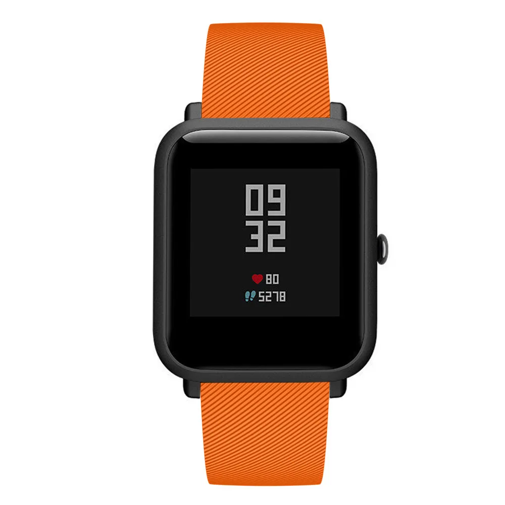 Стильный ремешок на запястье для Amazfit спортивный сменный Браслет легкий для Xiaomi Huami Amazfit Bip Молодежные часы аксессуар L0522