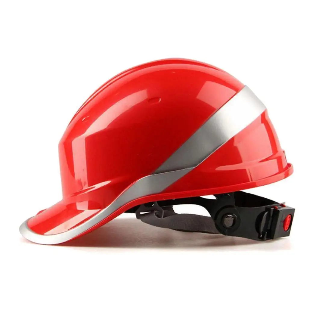 Insulation Sweat Absorption Safety Helmet Full Brim Head Protection - Цвет: red