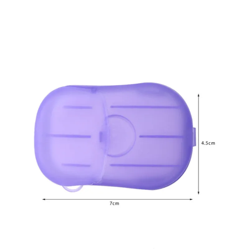 Бумажное мыло для мытья рук, удобные одноразовые антибактериальные мыльные хлопья, портативное ароматизированное мыло для ванной