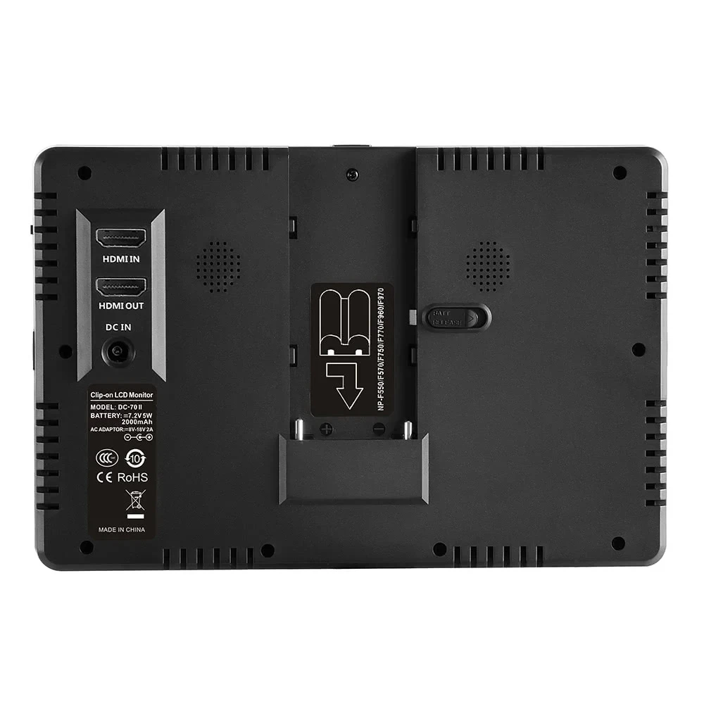 Viltrox 7 ''DC 70 II 1024*600 HD LCD HDMI AV вход камера видеомонитор дисплей полевой монитор для
