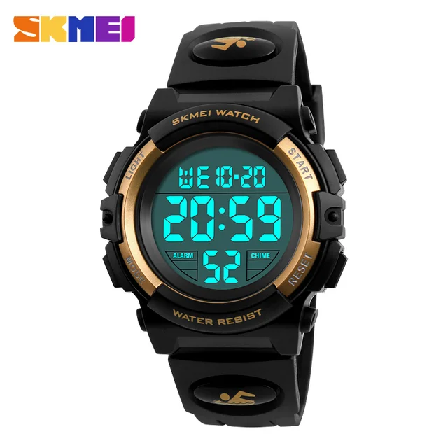 SKMEI Digital LED Children Watch Waterproof Swimming Girls Boys Clock Sports Wat SKMEI Digital LED Children Watch Waterproof Swimming Girls Boys Clock Sports Wat