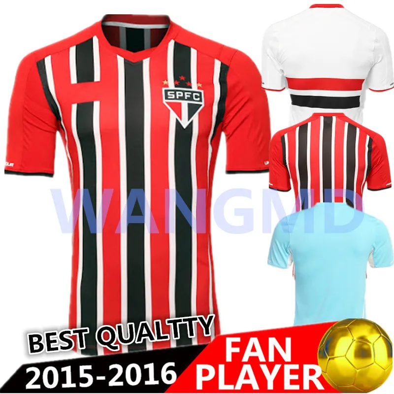 2016 Sao Paulo 2017 Home Soccer Jerseys Chandal Away 2016 Sao Paulo 2017 Home Soccer Jerseys Chandal Away Goalkeeper Kit Jersey 15 16 Futbol Shirt Custom Best Thai Pato In From Sports