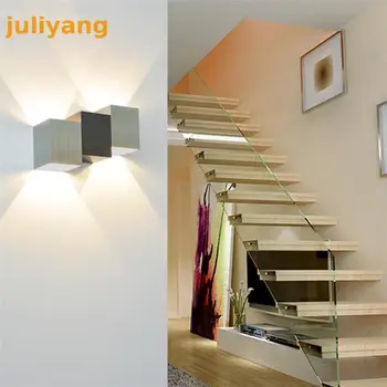 

EHOME LED Decorate Wall Lamp 6W AC110V 220V Home Sconce Bedroom Led Wall Light Bidirectional Indoor Wall Lighting