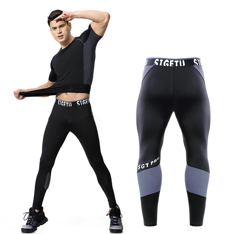 New Brand Fitness Pants Men Running Tights Gym Yoag Trousers Crossfit Jogger Sports Leggings Sportswear Jog Elastic Pants Compression Pants (12)