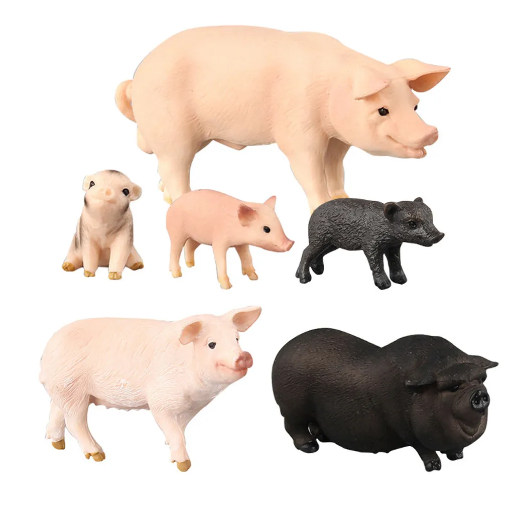 

Educational Simulation Piggy Model Children's Toys Pig Gifts Decoration