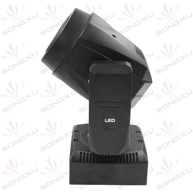 SONGXU 2 шт./лот 60 Вт LED Moving Head Light 3 Face Prism Spot с функцией вращения Gobo для DJ Disco Stage/SX