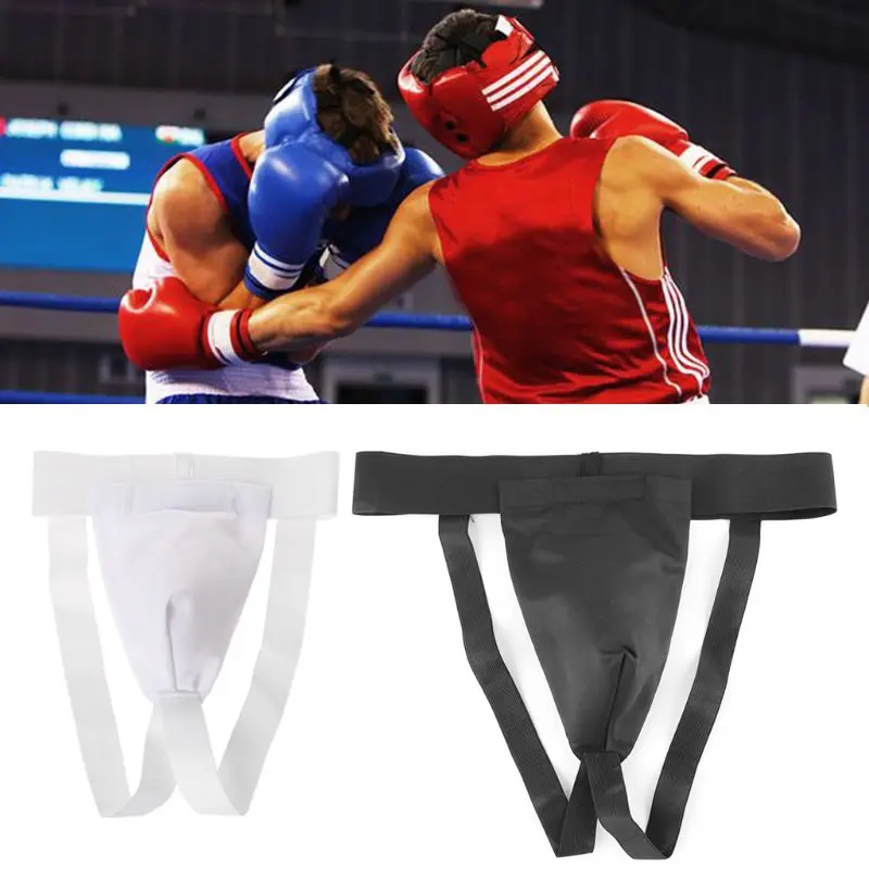 Groin Guard With Gel Cup Boxing MMA Protector Box Martial Arts Abdo Jock Straps