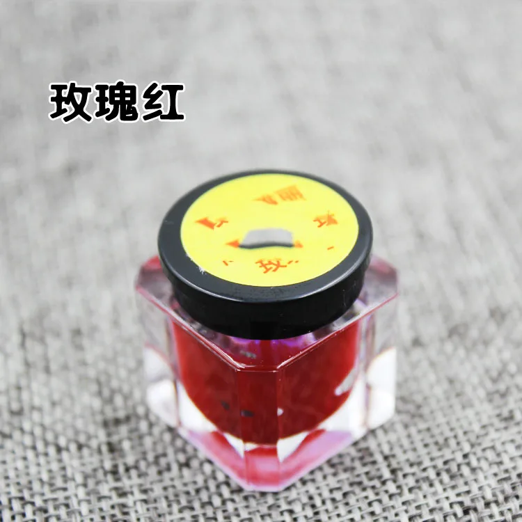 

Rose Red PCD Eyebrow Tattoo Ink Permanent Makeup Pigment 3D Manual Embroidered Permanent Tattoo Eyebrow Paint