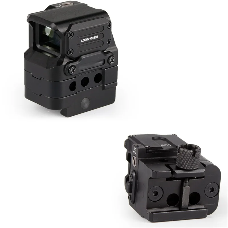 FC1 2MOA Red Dot Sight Scope Collimated Prismatic Reflex  Sight fit 20mm Rail for Hunting Airsoft RL5-0041 (10)