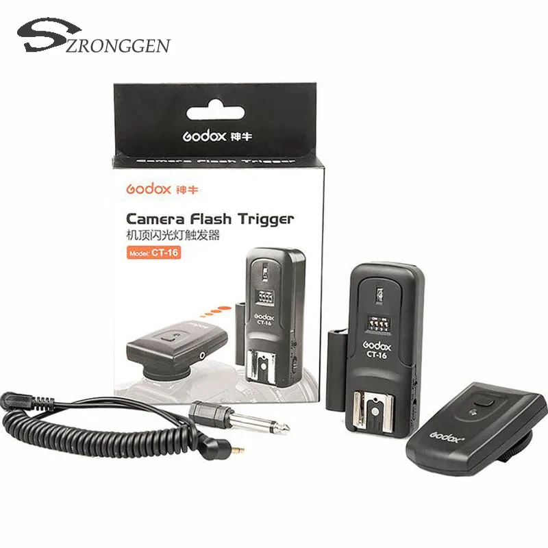 New Godox CT 16 16 Channels Wireless Radio Flash Trigger Transmitter