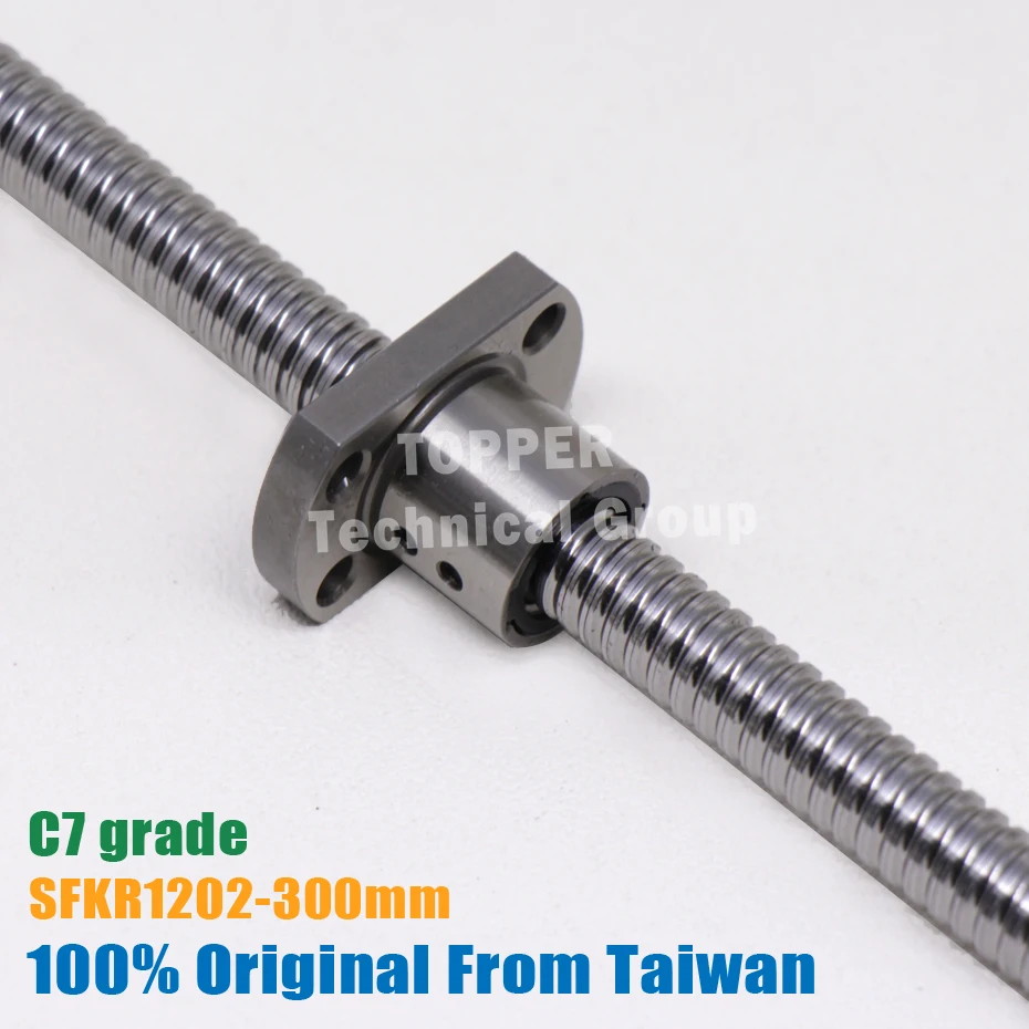 1 anti backlash 32mm ballscrew RM3205-2000mm-C7+ball nut+end machine CNC set