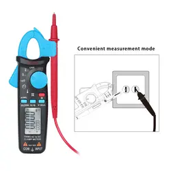 AC/DC Вольтметр Амперметр мультиметр Цифровой Напряжение Ток клещи емкость непрерывность Температура частота тестер
