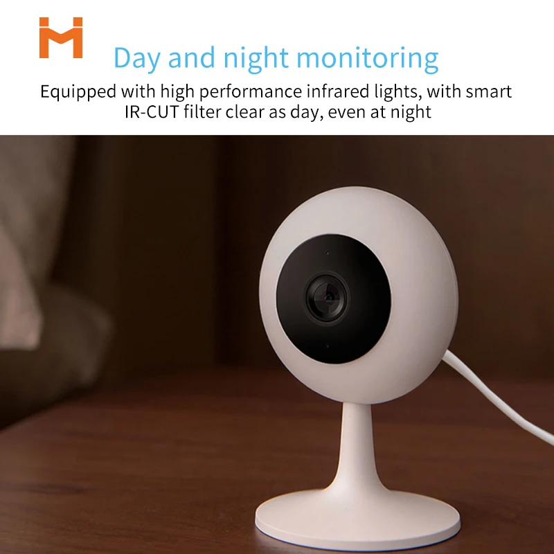 【Global version】IMILAB Mijai камера безопасности ip-камера беспроводная Wi-Fi камера видеонаблюдения камера ночного видения ИК-камера Детский Монитор 720P