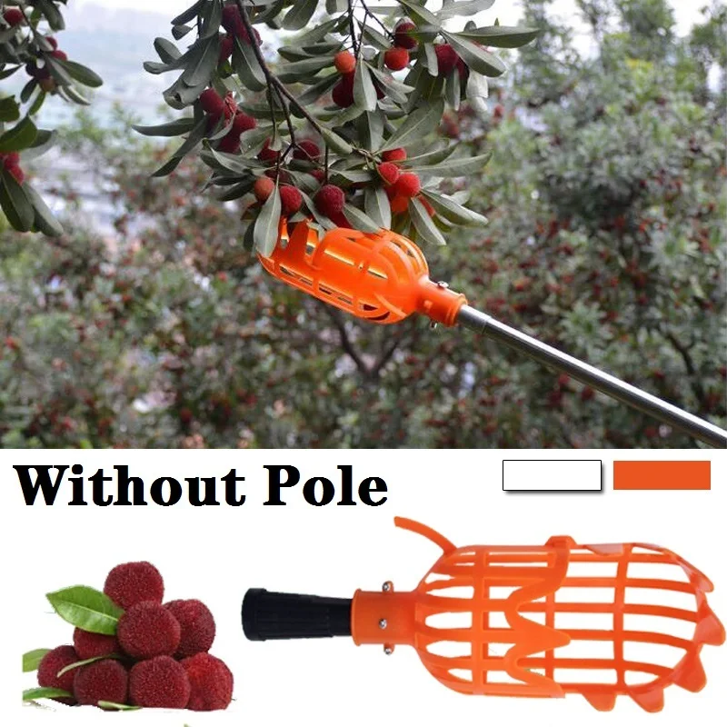 1 Pc Plastic Fruit Picking Tool Without Pole Fruit Catcher Collector for Garde Picking Tool Apple Citrus Pear Peach Hand Tool