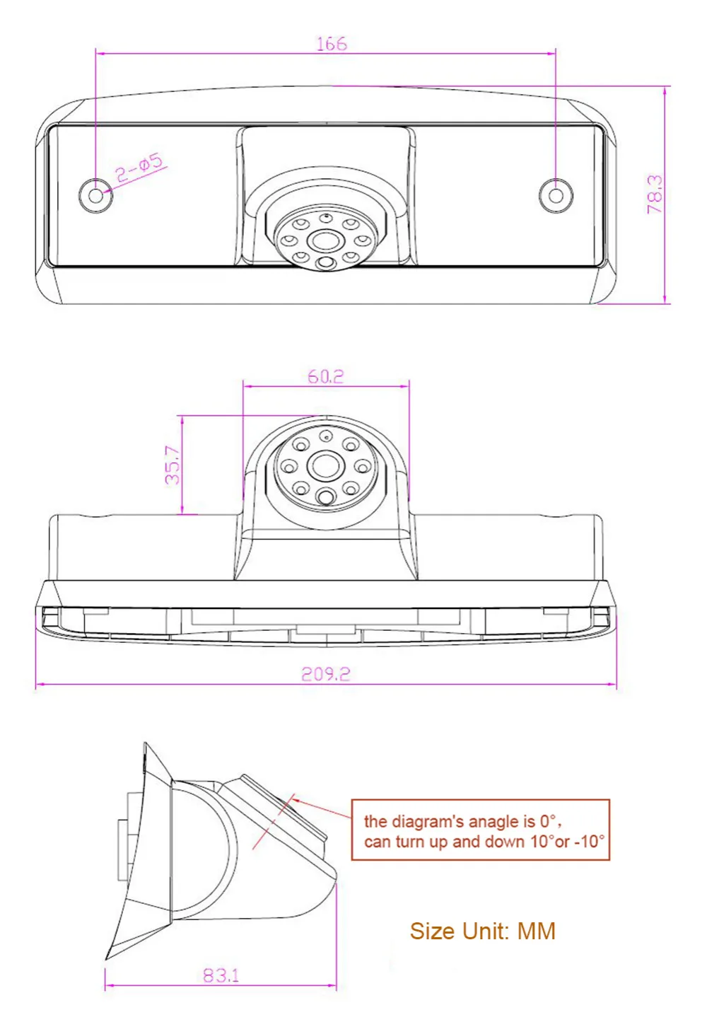 brake light camera