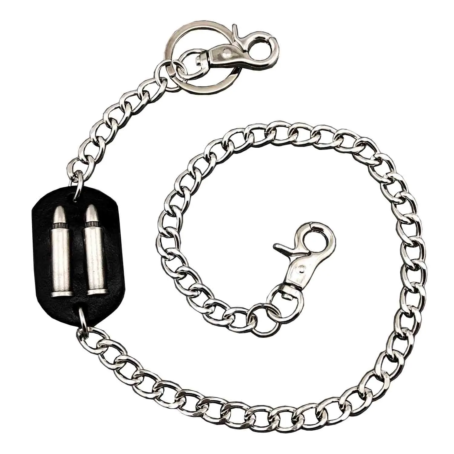 Long Trousers Hipster Key Chains Punk Street Big Ring Key Chain Metal