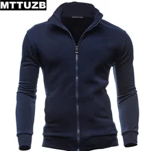 MTTUZB männer casual langarm strickjacke männer freizeit sportswear mann hoodies männlich schlank sweatershirts apparel festen farbe M-XXXL