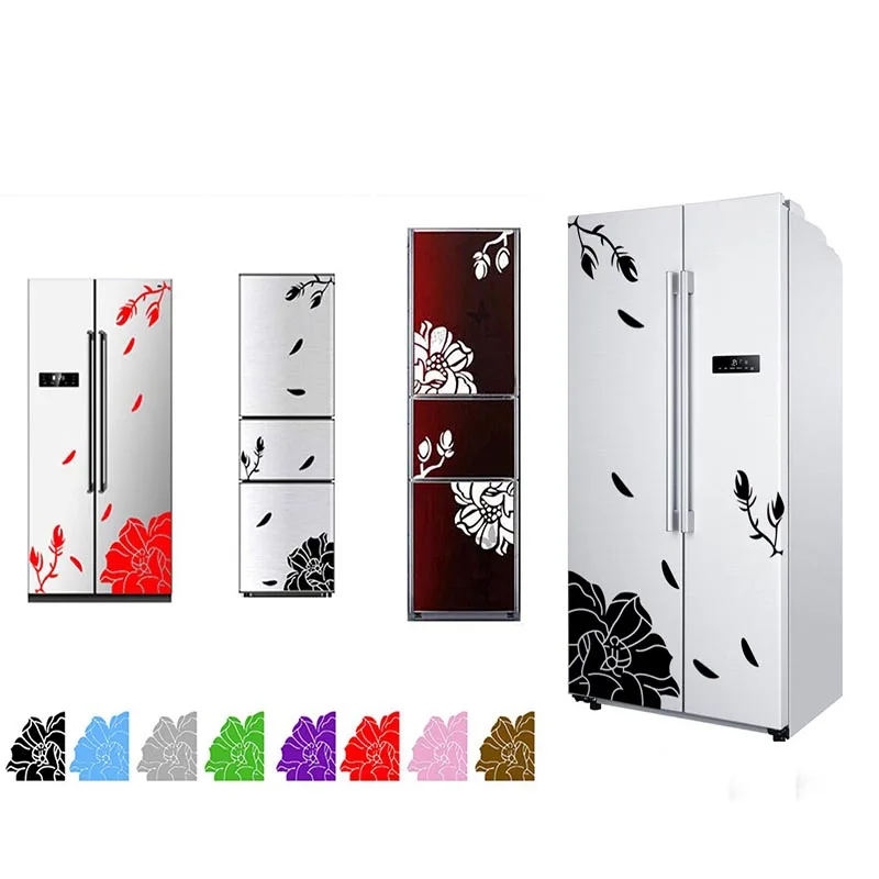 3D Wall Sticker Refrigerator butterfly Stickers For Home DIY Wall Art Decal Wallpapers PVC Self Adhesive Sticker For Kids Room