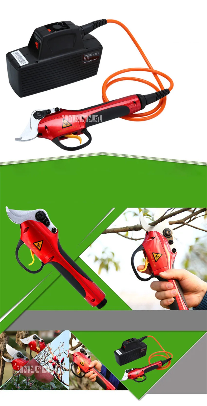Новые KDL-918 электрические ножницы для обрезания фруктовых деревьев портативные ножницы для обрезания веток 36 В 4Ah 25 мм
