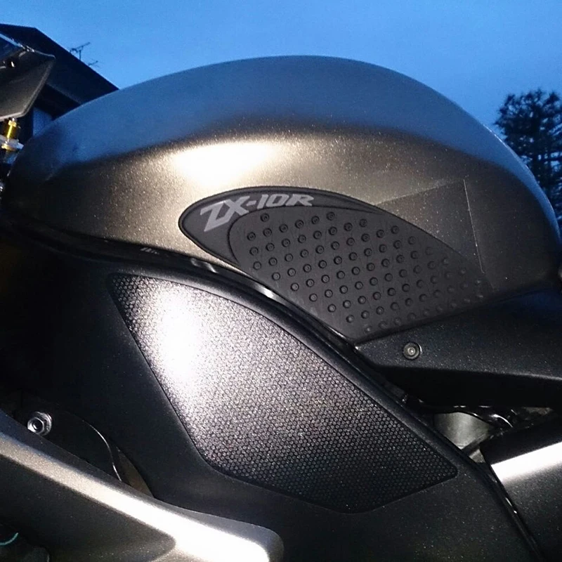 MTImport 2006 2007 ZX-10R ZX10R Anti slip Tank Pad Side Gas Knee Grip Traction Pad Sticker Decals For Kawasaki ZX-10R 2006 2007 (3)