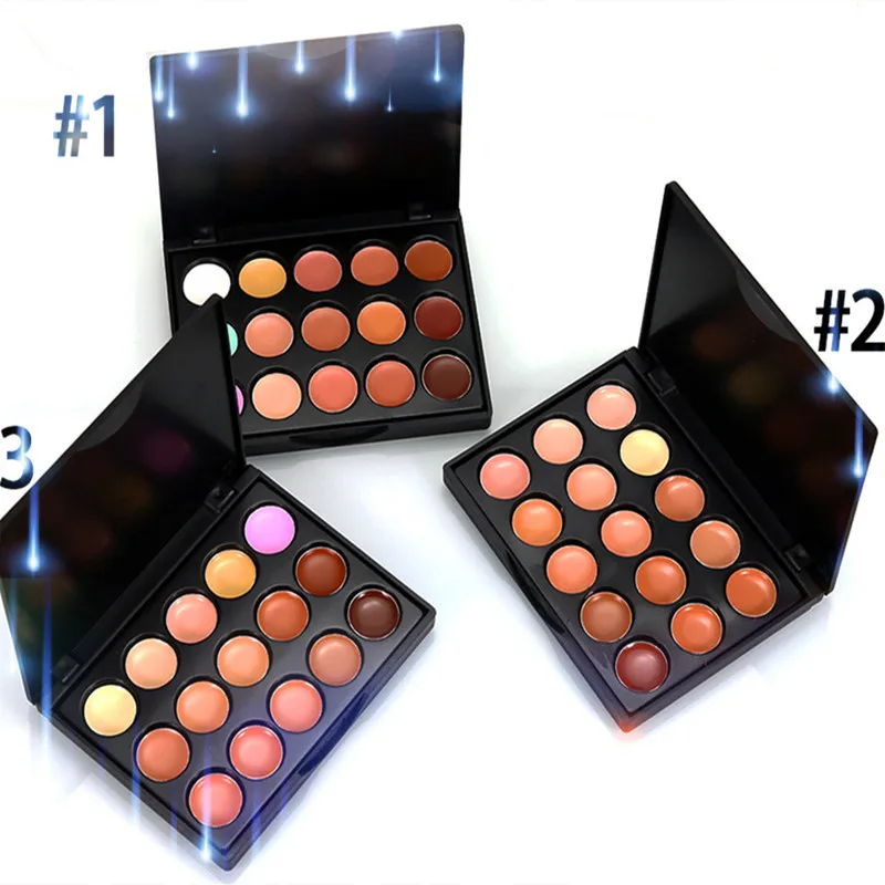 

15 Color Eyeshadow Palette Matte Glitter EyeShadow Diamond Shimmer Eye Primer Luminous Eye Shadow Women Gift Smoky/Warm Color